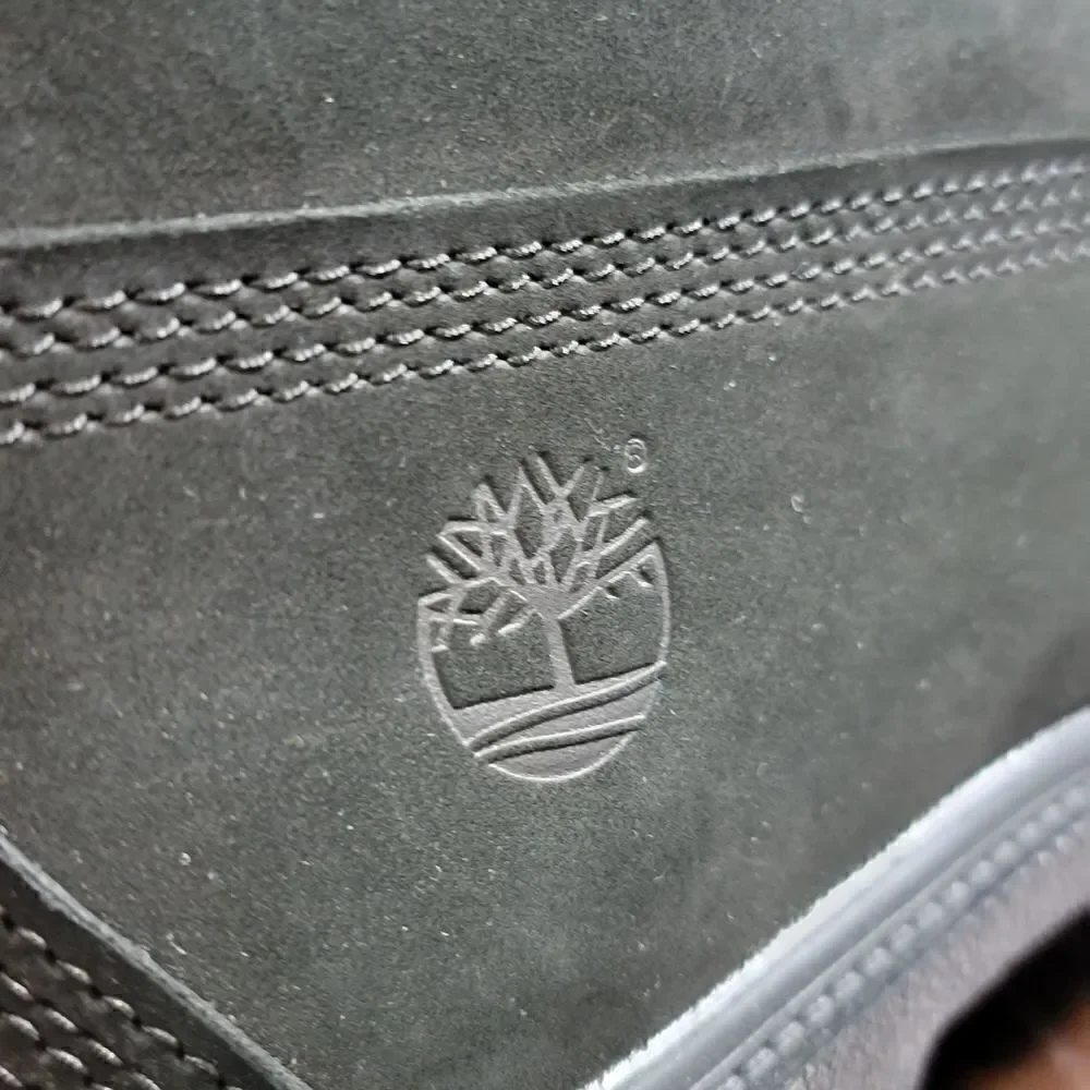 Timberland Premium Black Leather Boots Waterproof